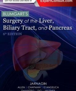 Blumgart's Surgery of the Liver 6th Edition by William R. Jarnagin
