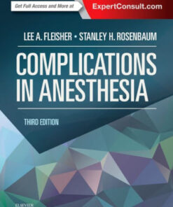 Complications in Anesthesia 3rd Edition by Lee A Fleisher