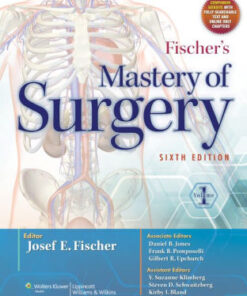 Fischer's Mastery of Surgery 2 VOL Set 6th Edition by Fischer
