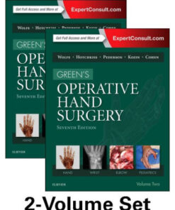 Green's Operative Hand Surgery 2 Vol Set 7th Edition by Wolfe