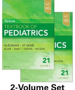 Nelson Textbook of Pediatrics 2 Volume Set 21th Edition by Kliegman