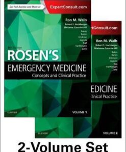 Rosen's Emergency Medicine 2 Vol Set 9th Edition by Walls