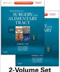 Shackelford’s Surgery Of The Alimentary Tract 2 Vol Set 7th Ed By Charles J. Yeo
